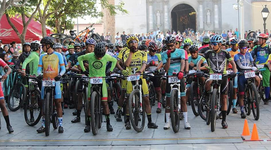 Se realizó el Maratón de ciclismo de montaña la Natividad en Ejutla de Crespo