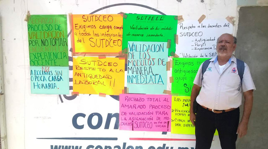 Maestros de Conalep exigen la asignación de horarios laborales | El Imparcial de Oaxaca