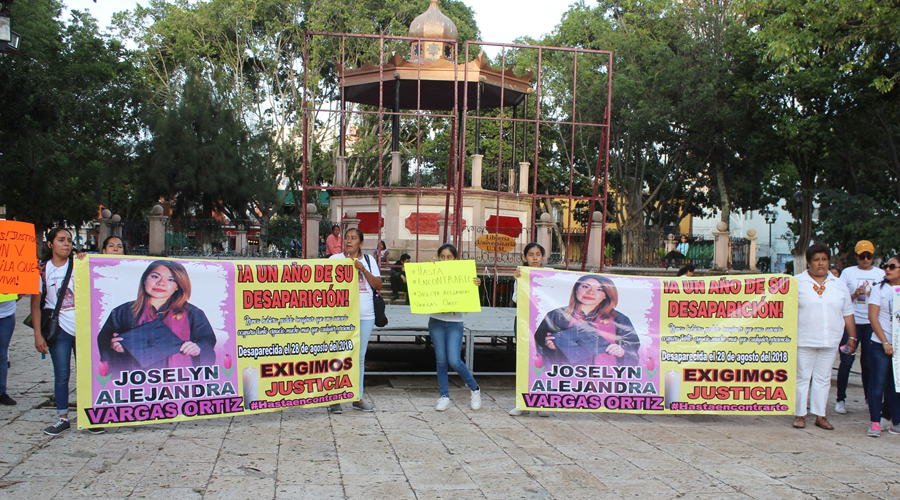 Marchan en la Mixteca, a un año de la desaparición de Joselyn