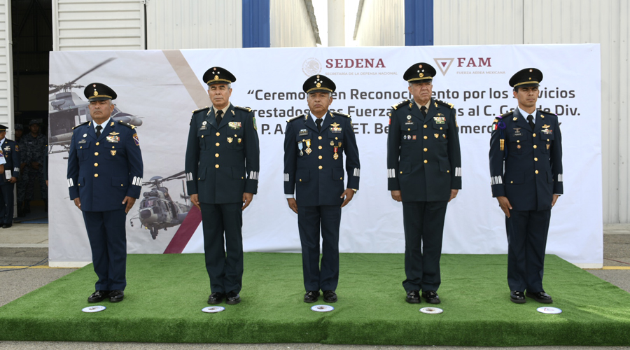 En Oaxaca, despiden con honores a General de División