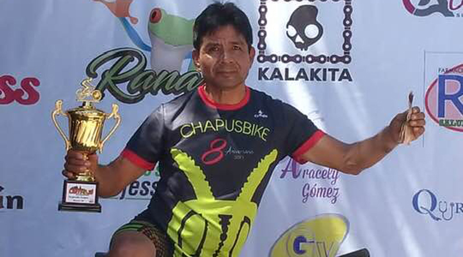 El “Chapulín” volvió a brincar en ciclismo de montaña