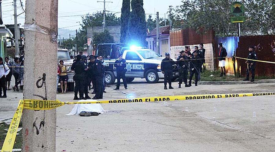 Con alta incidencia delictiva 15 municipios de la entidad oaxaqueña | El Imparcial de Oaxaca