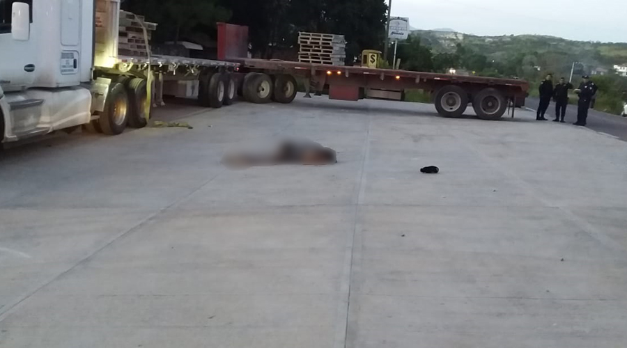 Asesinan a trailero en la agencia Vista Hermosa en Huajuapan