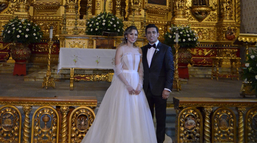 Josué y Beatriz se unieron en matrimonio