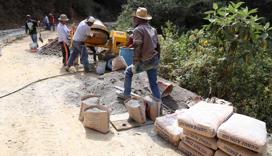 Al 40%, construcción de caminos rurales en Oaxaca | El Imparcial de Oaxaca