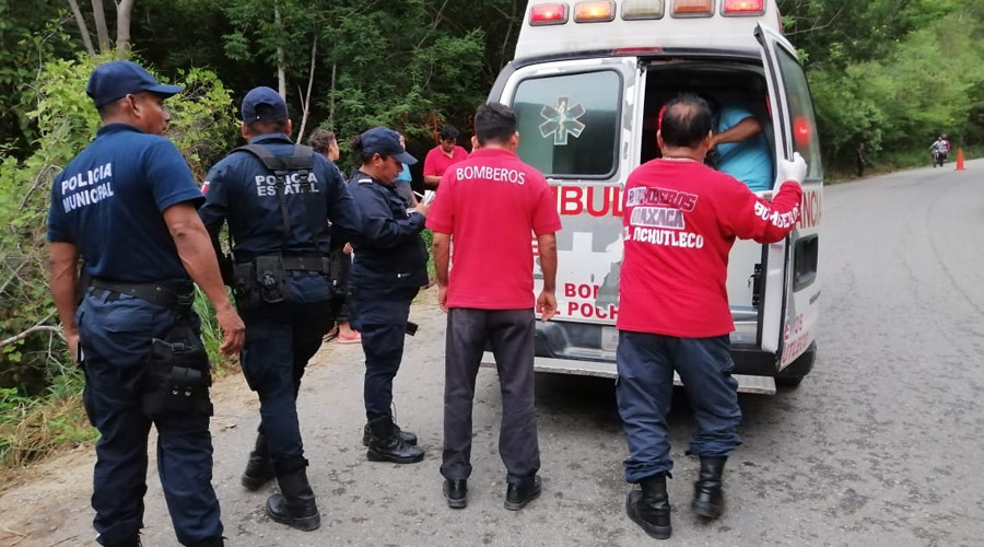Nueve lesionados deja volcadura en Tonameca