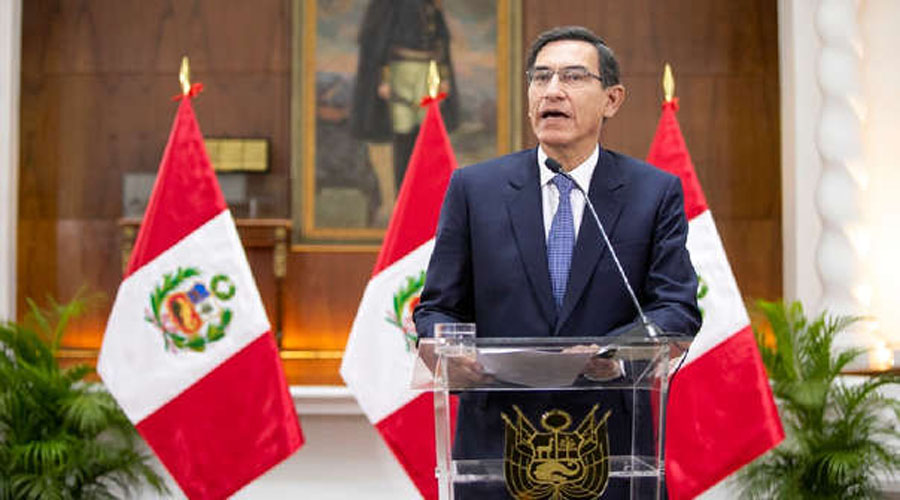 Presidente de Perú, Martín Vizcarra, anunció la disolución del Congreso | El Imparcial de Oaxaca