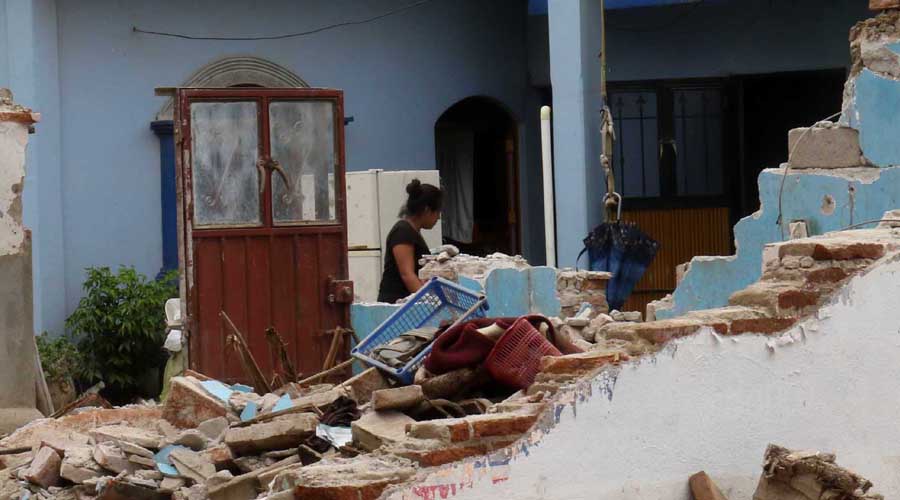 Difieren en cuatro mil casas cifra de reconstrucción en Oaxaca | El Imparcial de Oaxaca