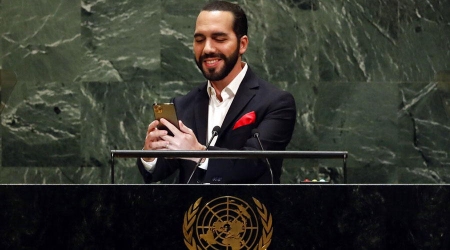 La selfie y el discurso del presidente de El Salvador ante la ONU | El Imparcial de Oaxaca