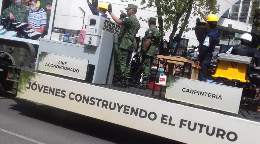 Jóvenes de “Construyendo el Futuro” desfilaron porque son símbolo de la 4T: Luisa María Alcalde | El Imparcial de Oaxaca
