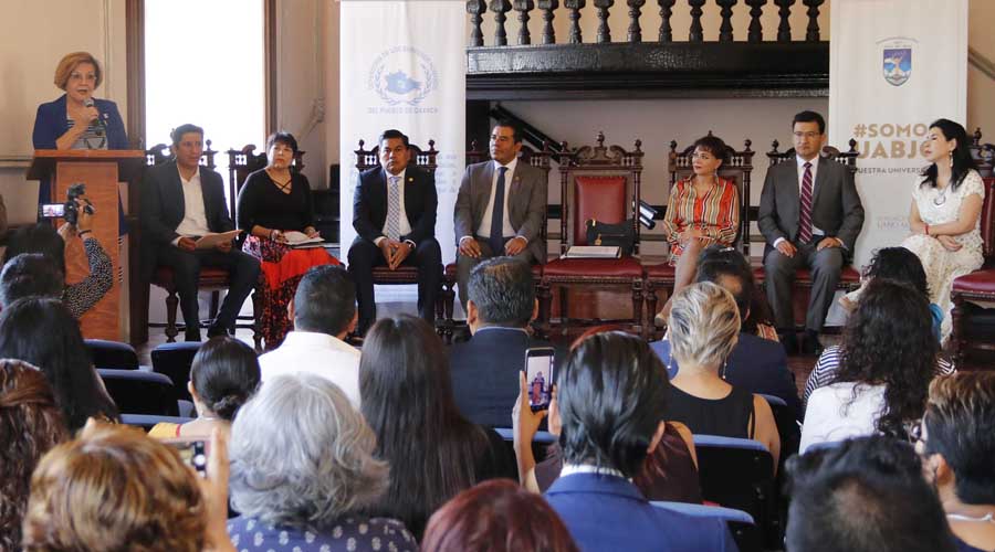 La UABJO, comprometida con la cruzada internacional por los derechos humanos | El Imparcial de Oaxaca