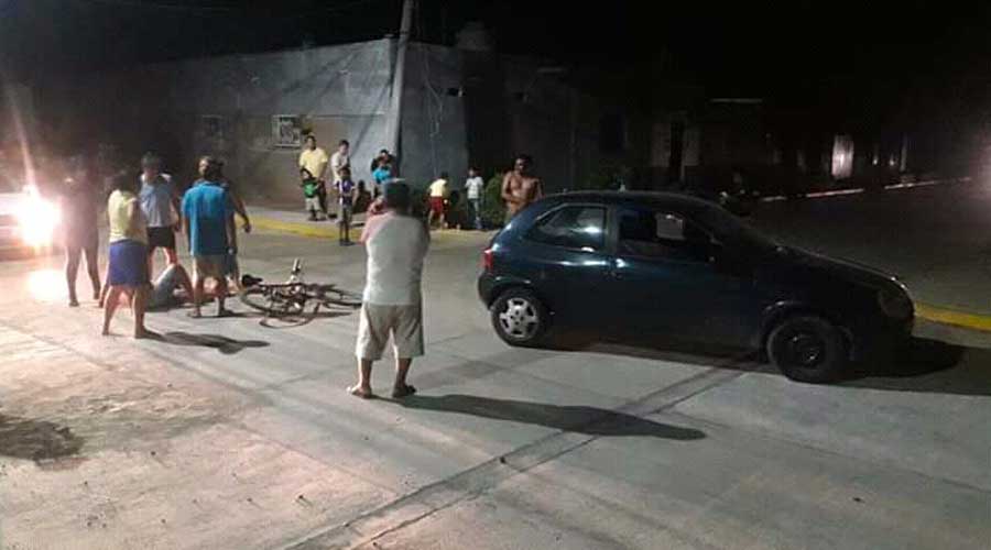 Embisten a ciclista en Tehuantepec | El Imparcial de Oaxaca