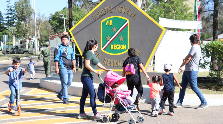 Abren campo militar para paseo dominical | El Imparcial de Oaxaca