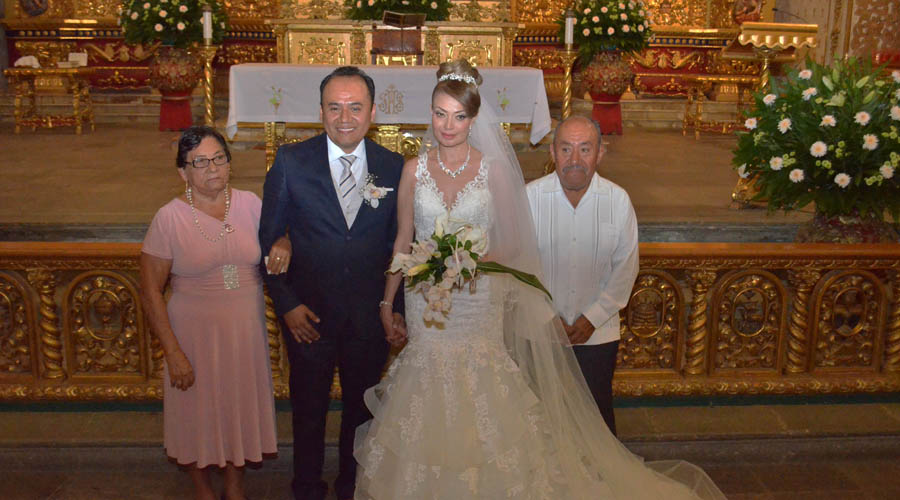 Guillermo e Irma unieron sus vidas en sagrado matrimonio
