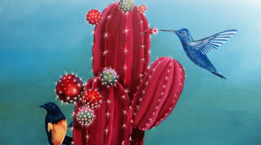 Flora y fauna de la región Mixteca hecha arte