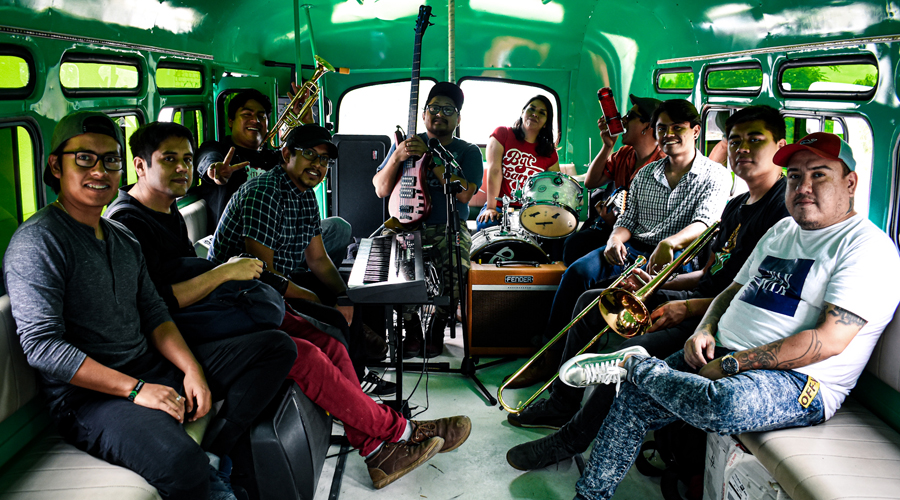 La Byt Band, visita las calles de Oaxaca