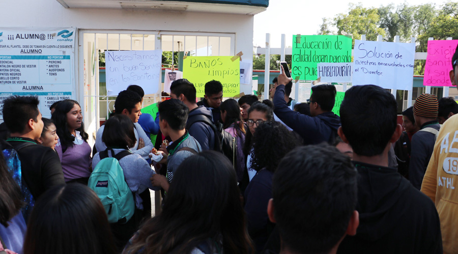 Estudiantes del Conalep de Oaxaca exigen instalaciones dignas | El Imparcial de Oaxaca