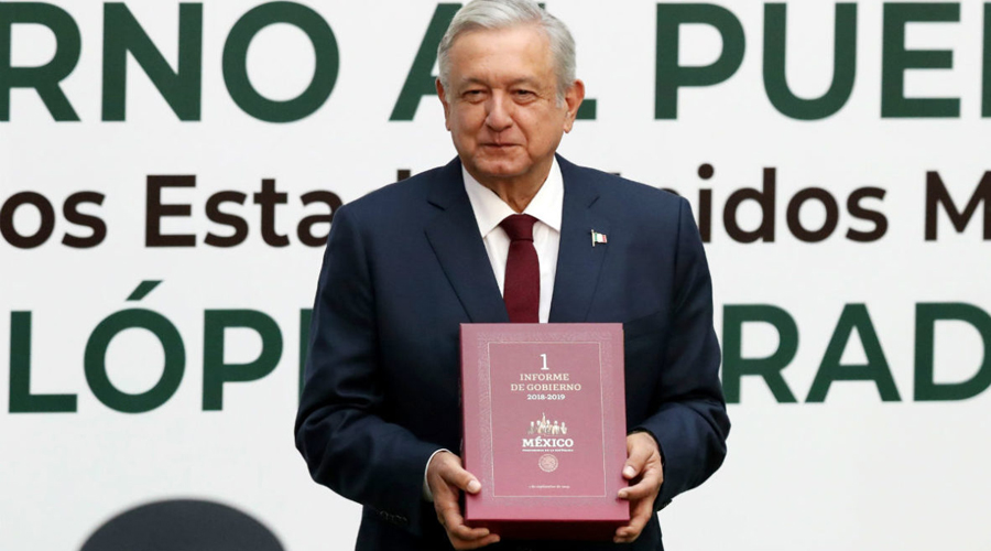 López Obrador y su primer informe | El Imparcial de Oaxaca