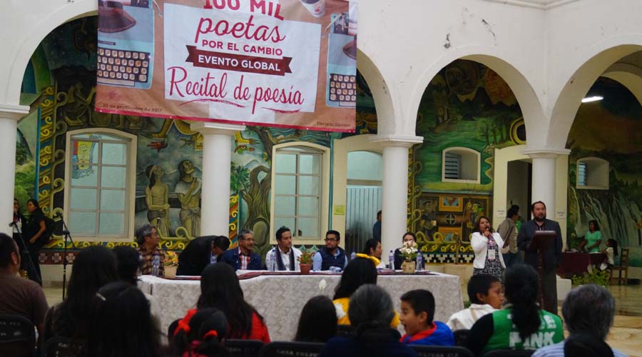 Realizarán encuentro 100 mil poetas por el cambio en Tlaxiaco