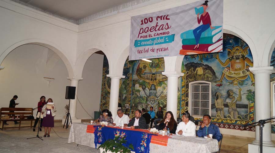 Realizarán encuentro 100 mil poetas por el cambio en Tlaxiaco
