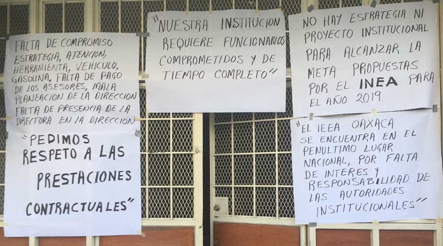 SNTEA anuncia paro indefinido | El Imparcial de Oaxaca