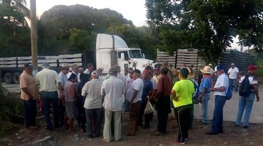 Segundo bloqueo a las vías del tren en el Istmo
