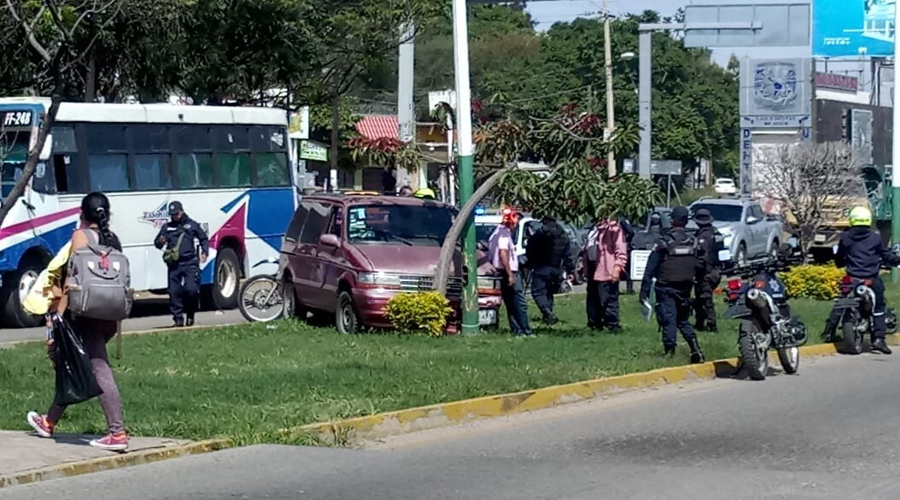 Se estampa contra poste en Xoxocotlán | El Imparcial de Oaxaca