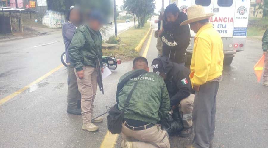 Dos accidentes en motocicleta en la Villa de Mitla | El Imparcial de Oaxaca
