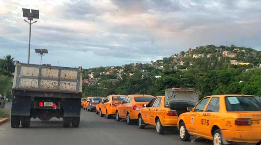 Taxis irregulares provocan disputa entre concesionarios en Salina Cruz | El Imparcial de Oaxaca