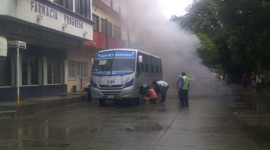 Falla mecánica de autobús casi provoca una tragedia en el Istmo | El Imparcial de Oaxaca