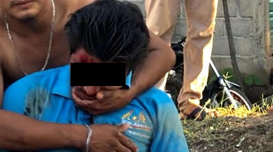 Manejaba ebrio, cae y queda inconsciente | El Imparcial de Oaxaca