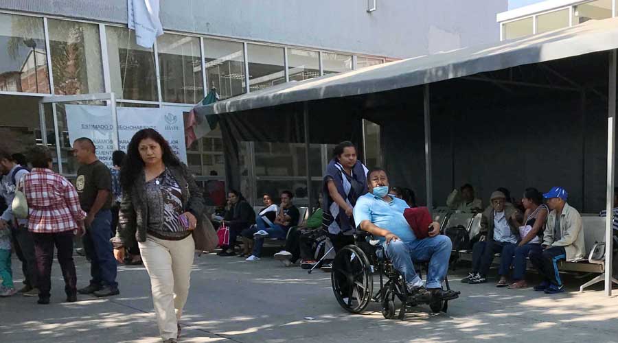 Carece de todo hospital del ISSSTE en Oaxaca