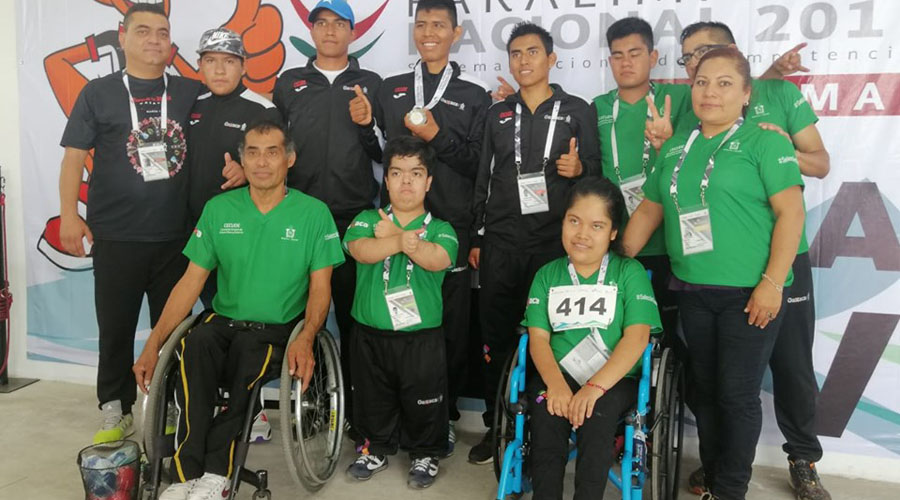 Tercera medalla para Oaxaca en Paralimpiada Nacional