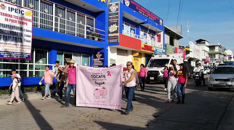 Buscan concientizar sobre cáncer de mama | El Imparcial de Oaxaca