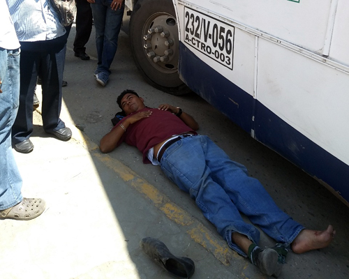 Atropellado por un conductor de Sertexa | El Imparcial de Oaxaca