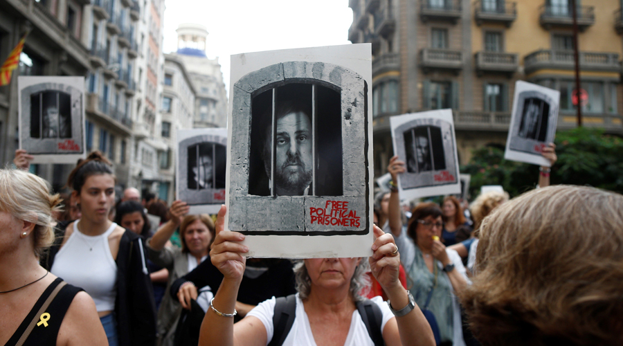 Protestan al conocer pena para líderes independentistas de Cataluña | El Imparcial de Oaxaca
