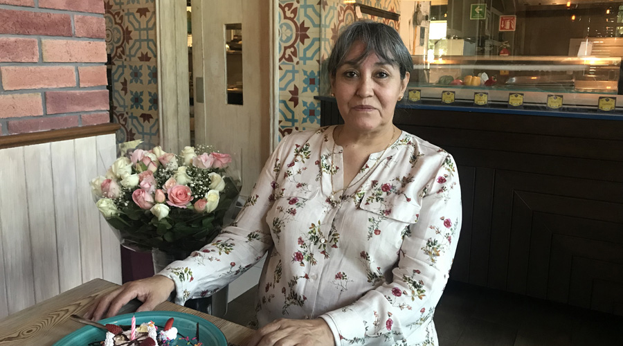Celebra Doris la fecha especial de su cumpleaños