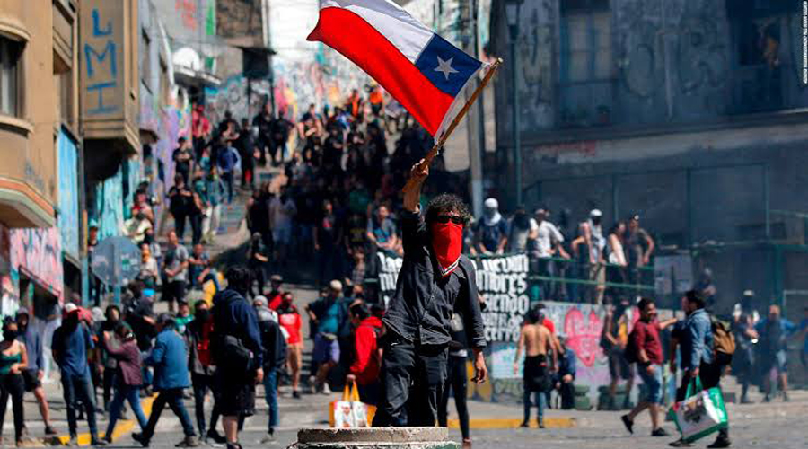 Crece el número de víctimas mortales, heridos y detenidos por protestas en Chile | El Imparcial de Oaxaca