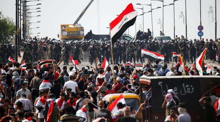 Manifestaciones en Iraq dejan al menos 30 muertos y dos mil heridos