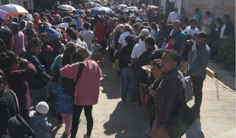 Por disturbios, suspenden asamblea de Morena | El Imparcial de Oaxaca