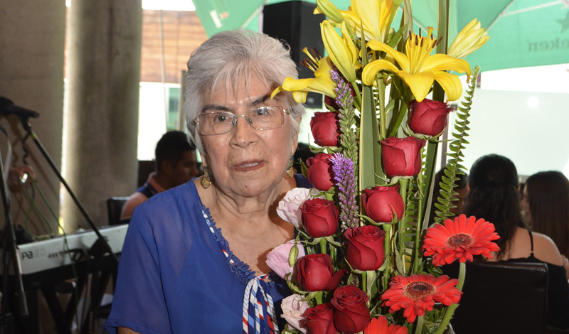Doña Carlota festeja un año más de vida