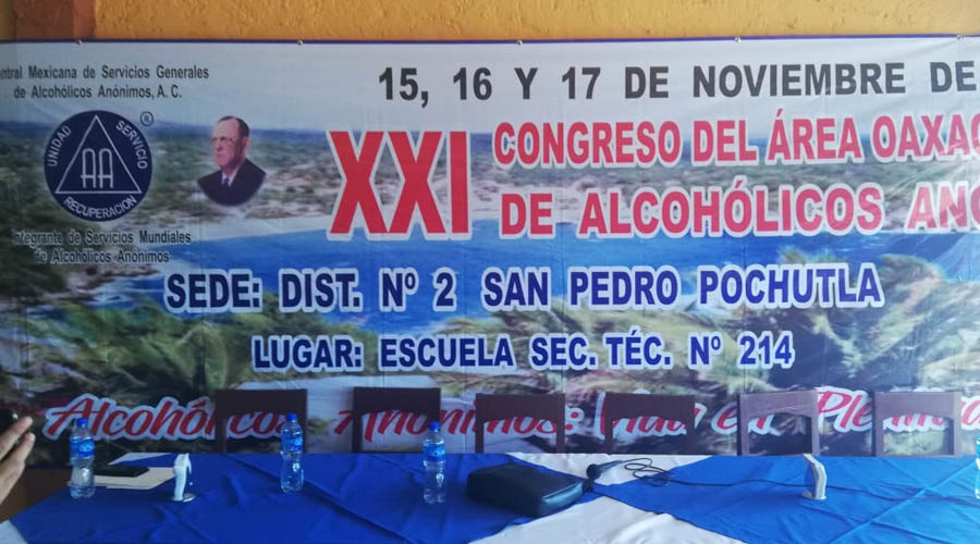 Realizarán Congreso de Alcohólicos Anónimos | El Imparcial de Oaxaca