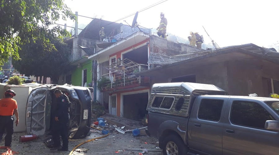 Explosión en San Martín Mexicápam