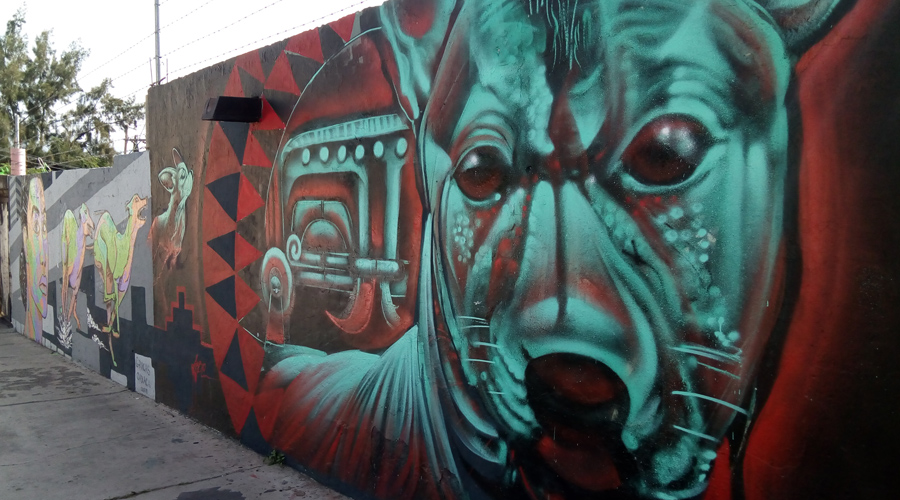 Artistas llevan su arte a las paredes de Oaxaca