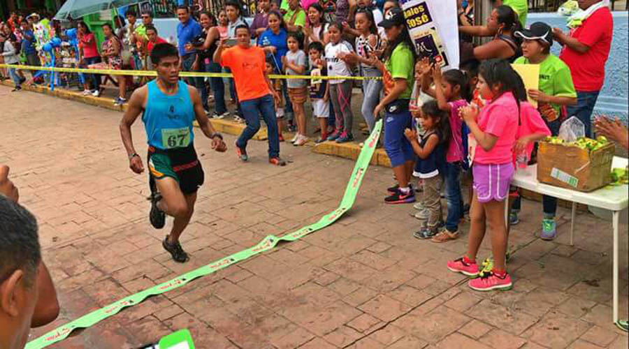 Manuel Santiago quiere ser el mejor corredor