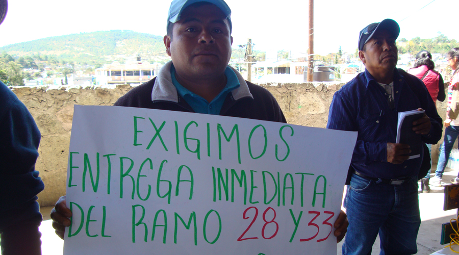 Exigirán 15 años de atrasos de sus recursos en la Mixteca