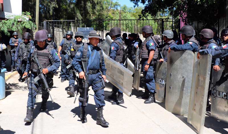 Decrece la fuerza policial en Oaxaca; la delincuencia sigue en aumento | El Imparcial de Oaxaca