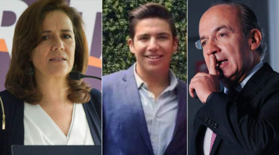 Zavala y Calderón se indignan por supuesta relación de su hijo con bots | El Imparcial de Oaxaca