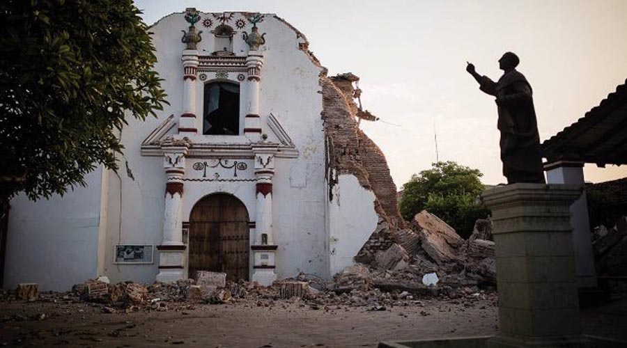 A la espera de atención, una veintena de templos de Oaxaca
