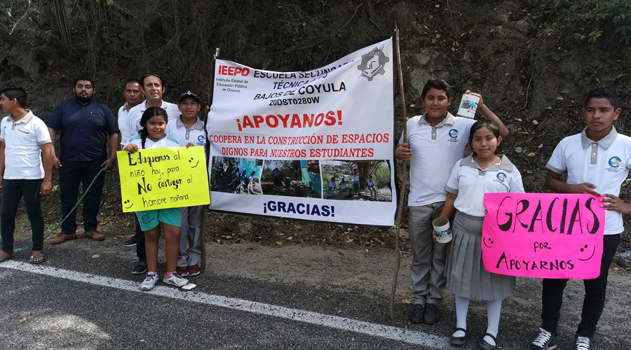 Alumnos buscan mejorar su comedor en Hutaulco | El Imparcial de Oaxaca
